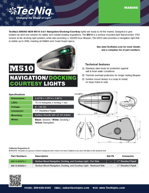 M510 Product Sheet