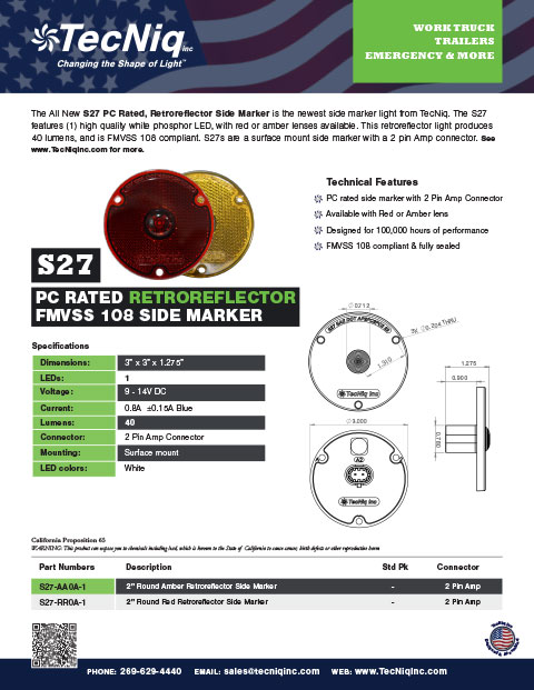 S27 Product Sheet