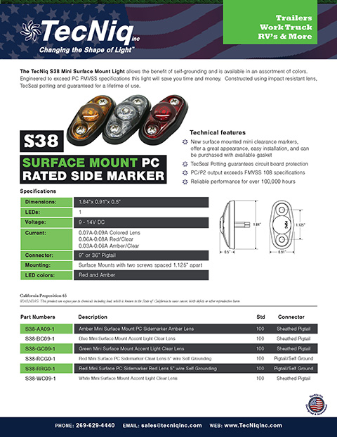 S38 Product Sheet