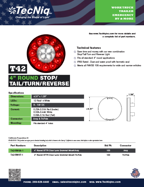 T42 Product Sheet